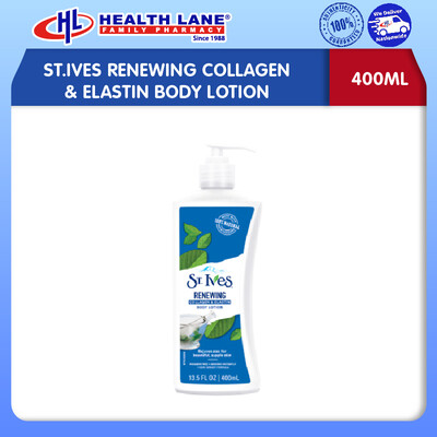 ST.IVES RENEWING COLLAGEN & ELASTIN BODY LOSYEN (400ML)